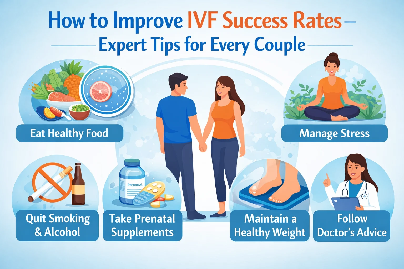 IVF Success Rates | How to Improve –1. Expert Tips to know