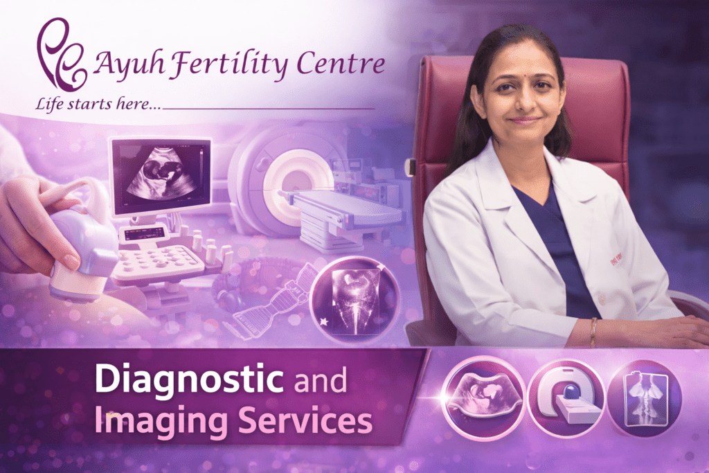 Advanced diagnostic and imaging services imaging being performed by a specialist in a modern clinic.
