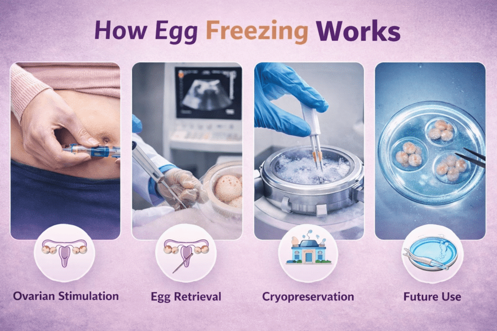 Egg freezing is a powerful step: take control of your fertility timeline 4 How egg freezing works egg freezing in ahmedabad at ayuh fertility centre
