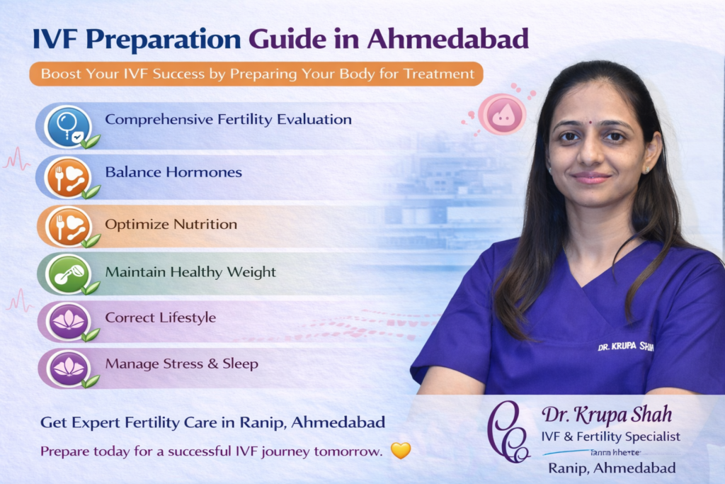 Ivf preparation guide in ahmedabad fertility specialist consultation