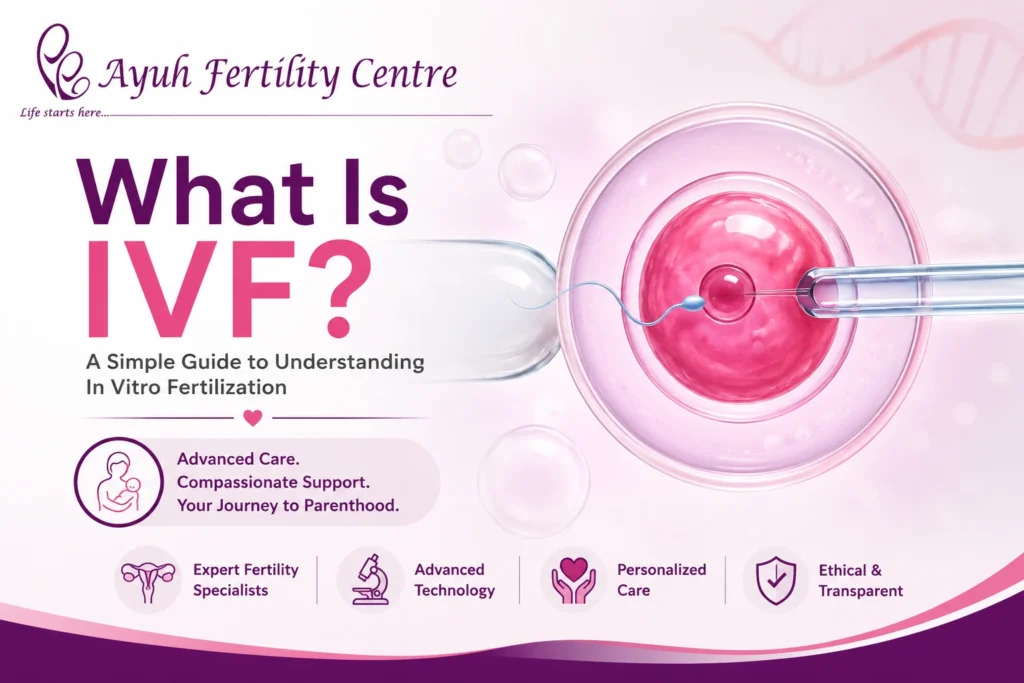 Ivf cost in ahmedabad 2026 -complete breakdown with hidden charges 3 Ivf cost in ahmedabad explained by ayuh fertility centre with advanced fertility treatment and ivf procedure illustration.