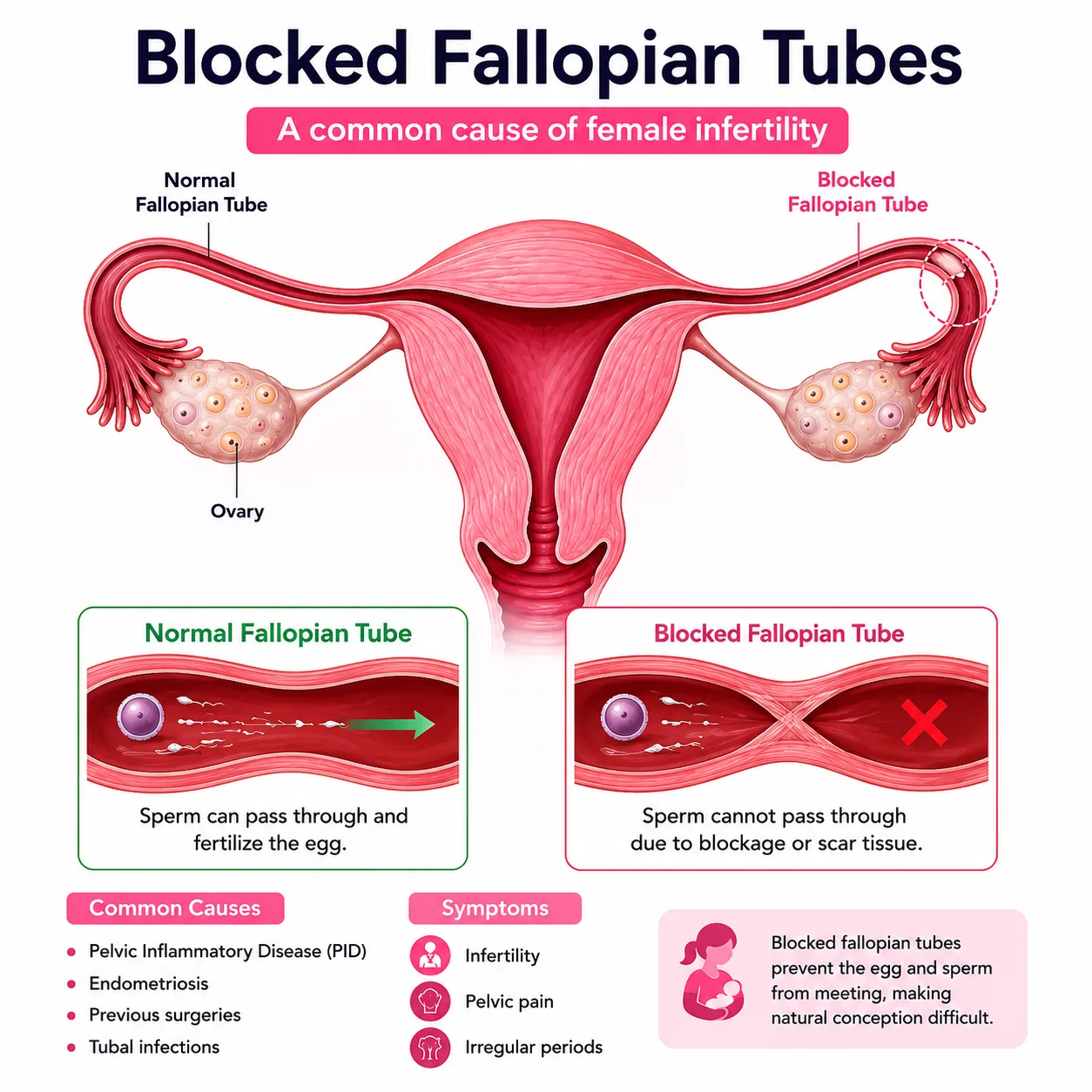 Blocked fallopian tubes treatment ahmedabad