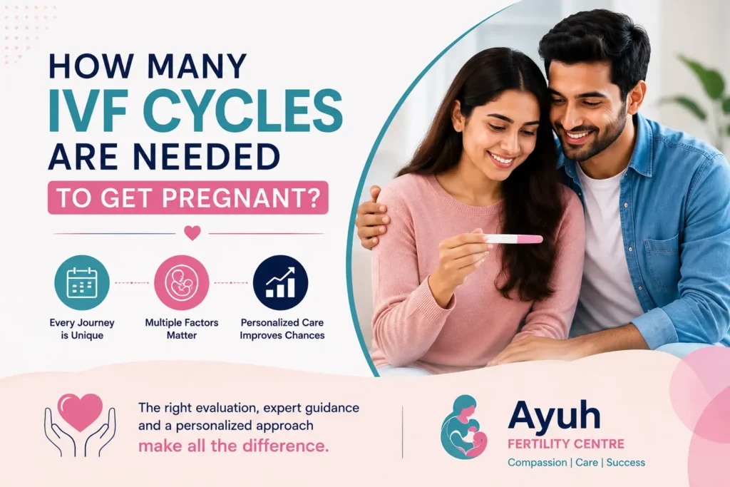 How many ivf cycles are needed to get pregnant