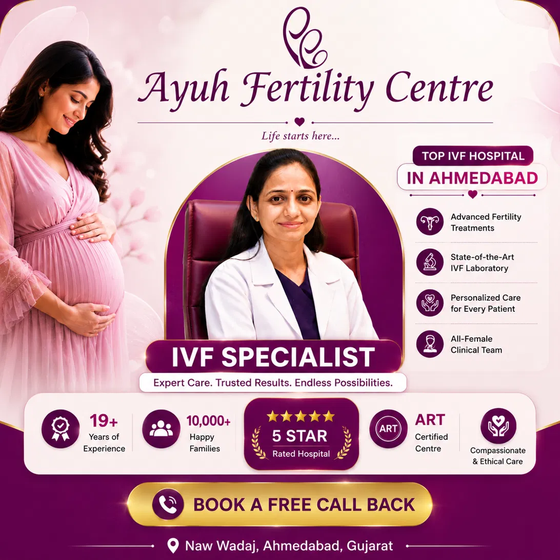 Ayuh fertility centre — your journey to parenthood starts here, dr. Krupa shah