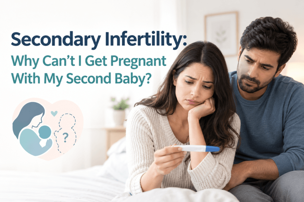 Secondary infertility trying again