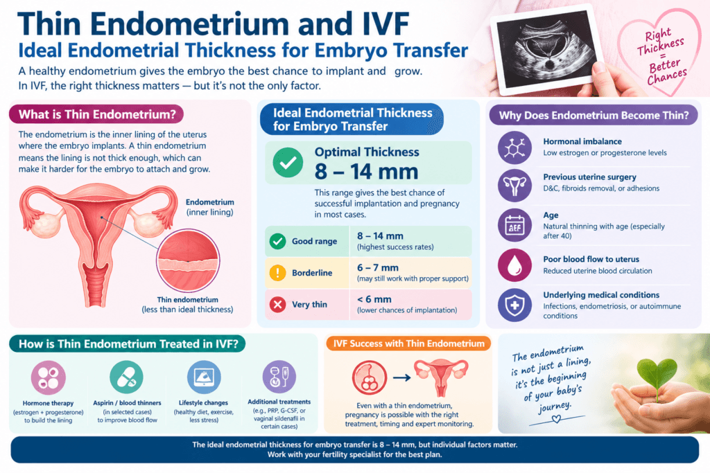 Thin endometrium and ivf guide